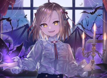 衝羽根ロア様【2025年ハロウィンイラスト】